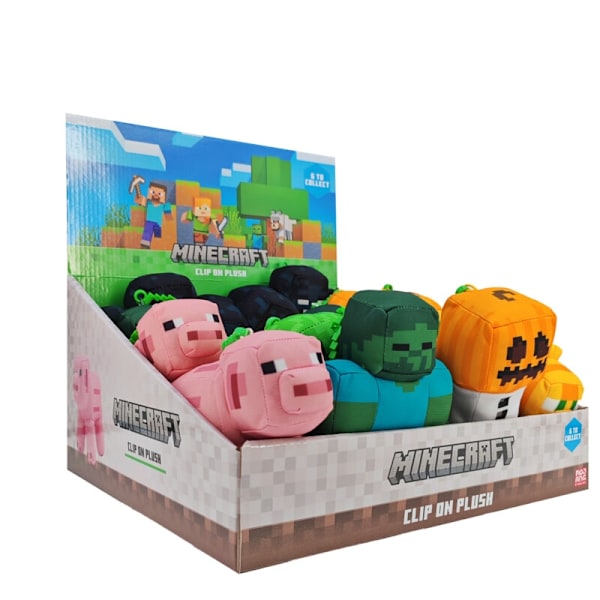 Minecraft Clip-on Plush