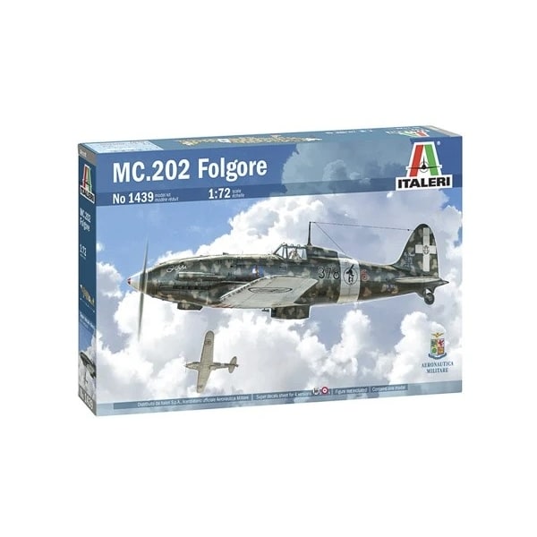 Italeri Modellflygplan Italienskt Stridsflygplan  MC.202 Folgore
