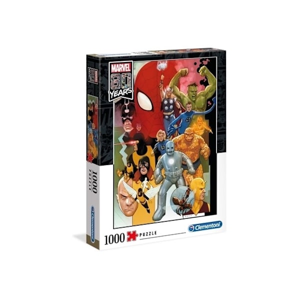 Clementoni Puslespil Marvel, 1000 brikker
