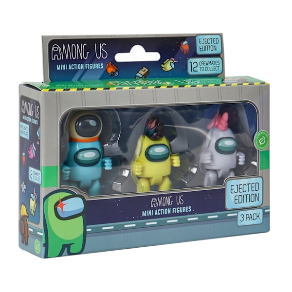 Among Us Mini Actionfigurer 3-pack