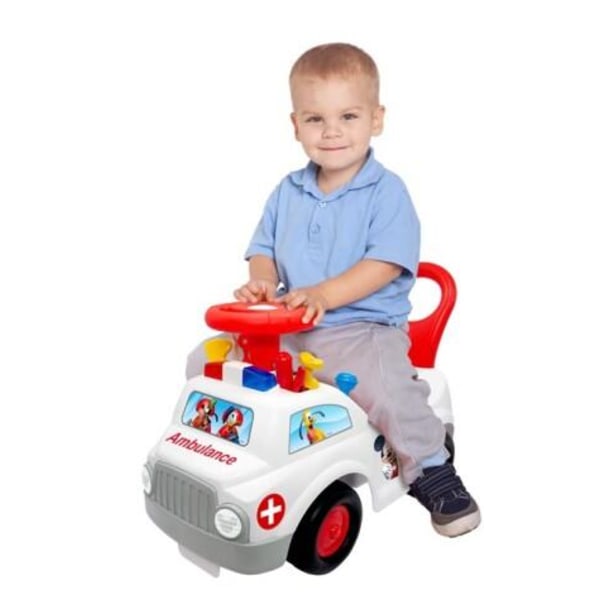 Kiddieland Walking Car Mickey Ambulance