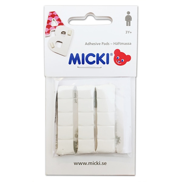 Liima puisille kirjaimille - Micki Multicolor