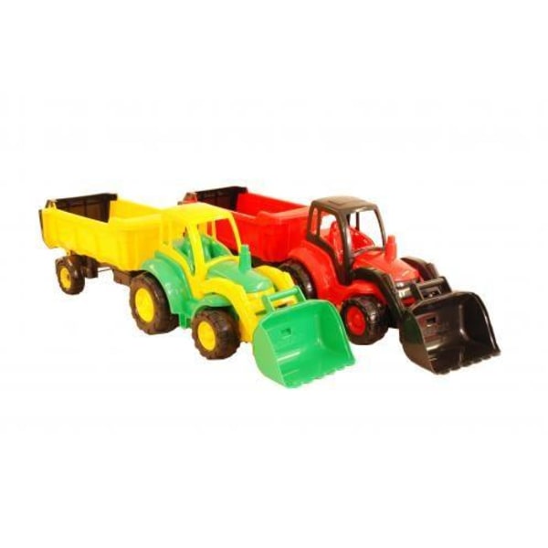 Traktor med vogn 46 cm - Alrico