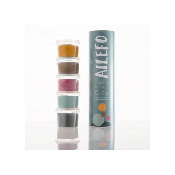 Ekologisk Leklera Basic Colors, Small Tube - Ailefo