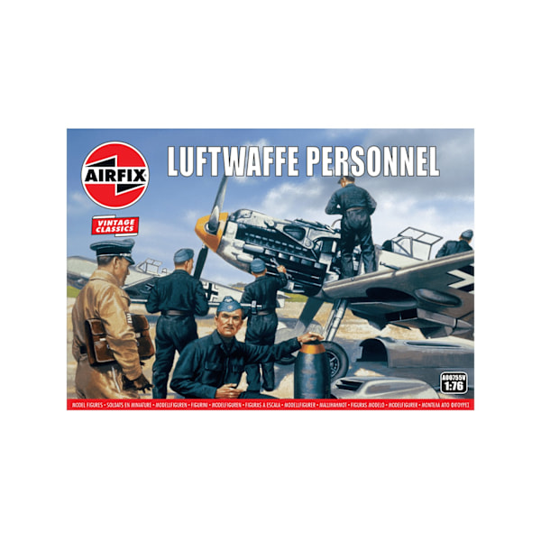 Airfix Modellbygge Flygpersonal A00755V Luftwaffe Personnel