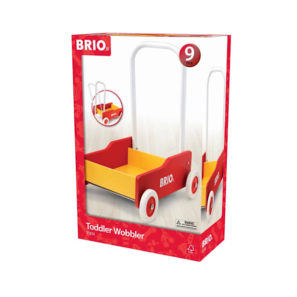 Brio Learn to Walk vaunut, punainen