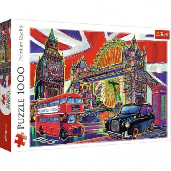 Trefl Puzzle Colors Of London, 1000 Pieces