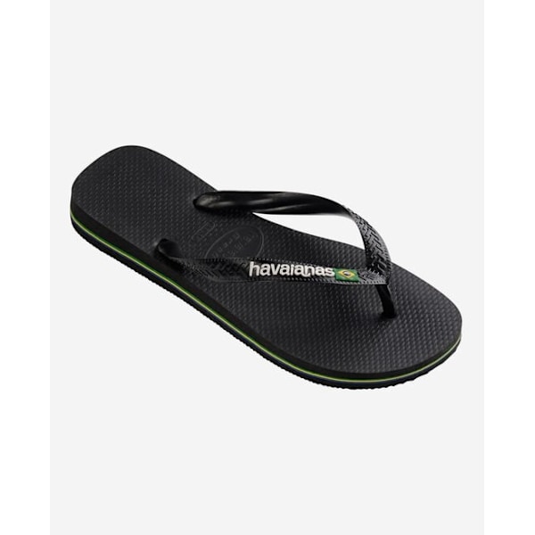 Hawaiian Flip Flops Brasilien Logo Sort 39/40