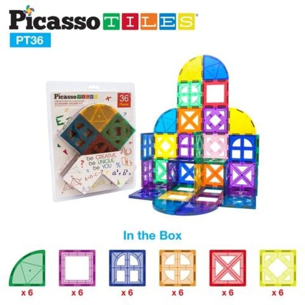 Picasso-Tiles 36 bitar
