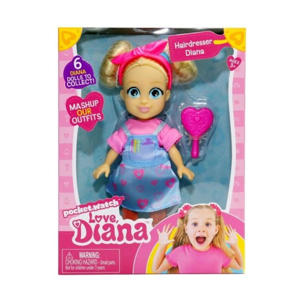 Love Diana Kampaaja Diana, 15 cm