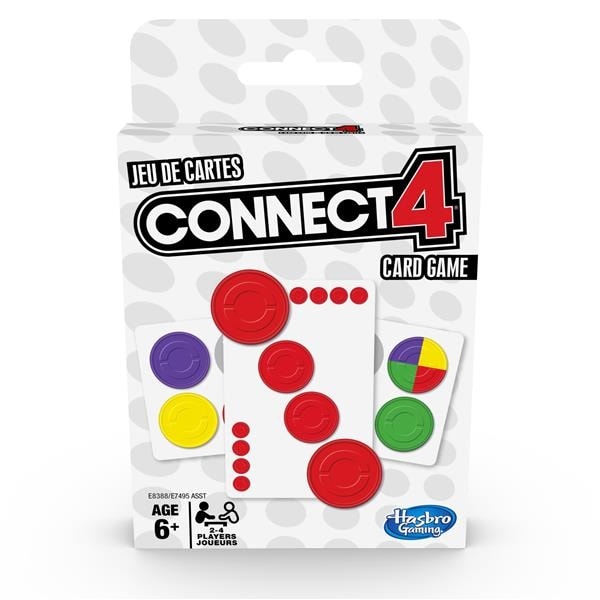 Habro Classic Card Game Connect 4-4 peräkkäin Korttipeli