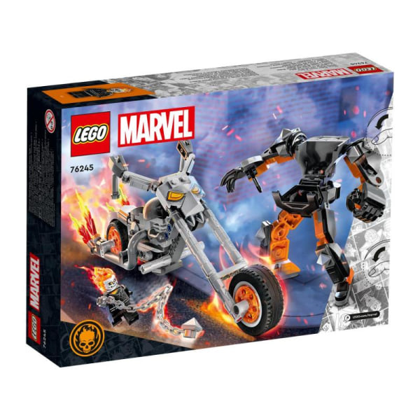 LEGO Marvel 76245 Ghost Rider -robotti ja -pyörä