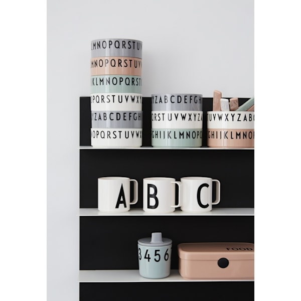 Aamiais-, lounas- ja illalliskulhot 3 kpl Vihreä - Design Letters