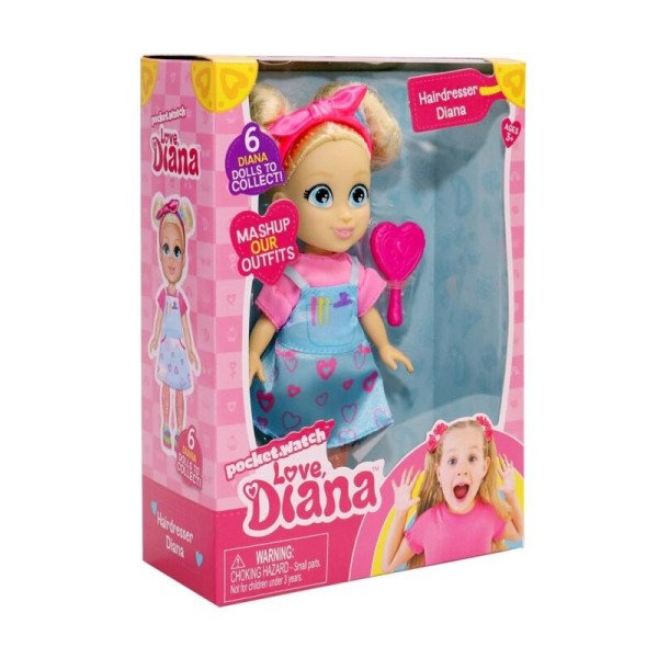 Love Diana Hairdresser Diana, 15 cm