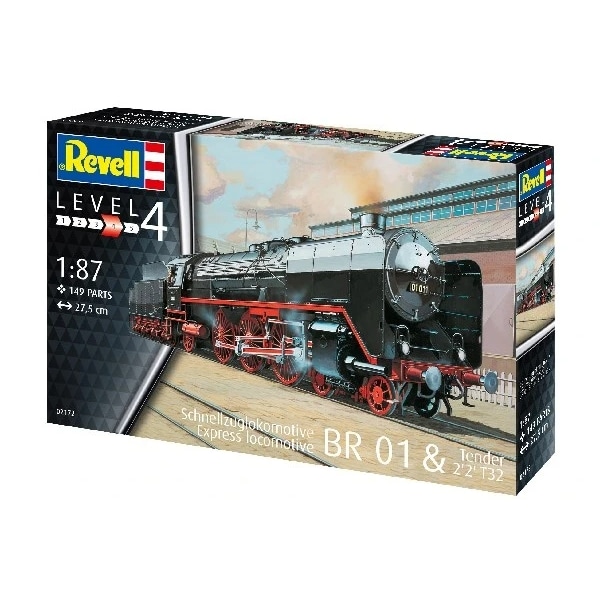 Revell Modellbygge Tåg Express Locomotive BR01 & Tender 2