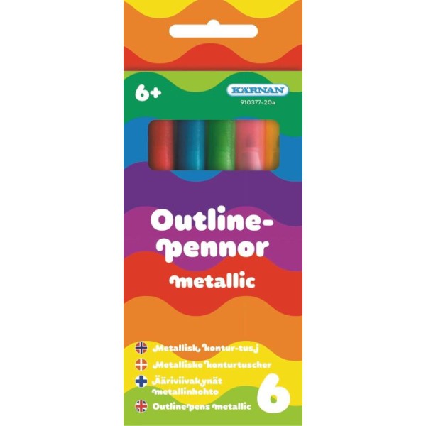 Outline Penne Metallic 6-Pack - The Core