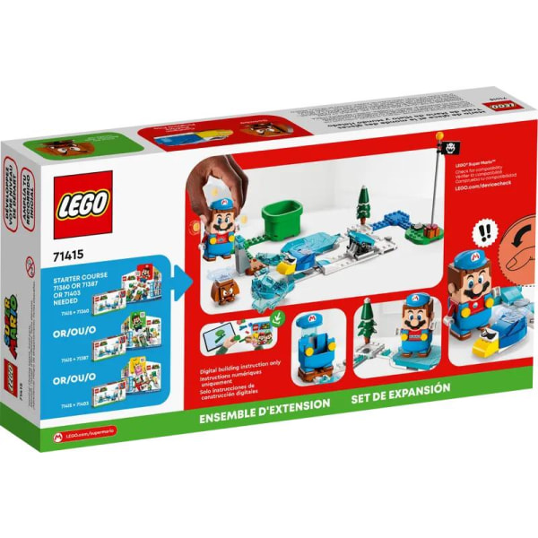 LEGO Super Mario 71415 Ice Mario -asu ja jäämaailma – laajennuks