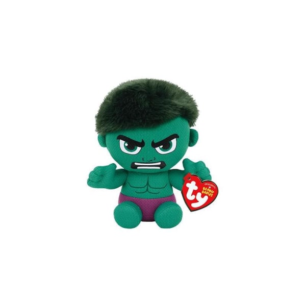 TY Marvel Beanie Baby Hulk, 15 cm