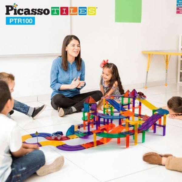 Picasso-Tiles 100-bit bilbane Multicolor