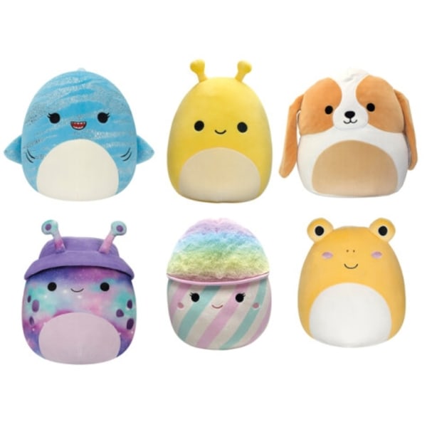 Squishmallows Leigh den gule tudse, 30 cm