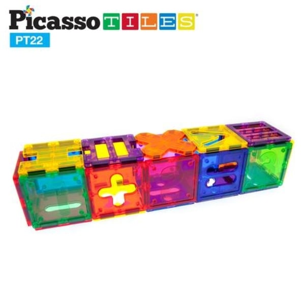 Picasso-Tiles 22 bitar Natur