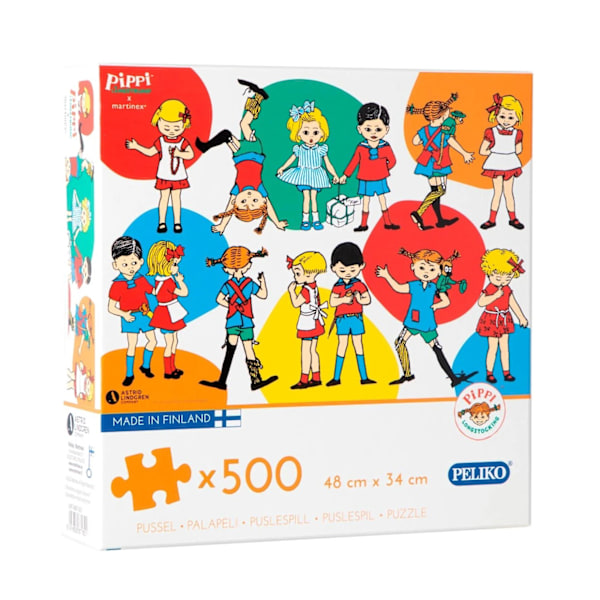 Puzzle Piper pitkätossu 500 kpl - Martinex Multicolor