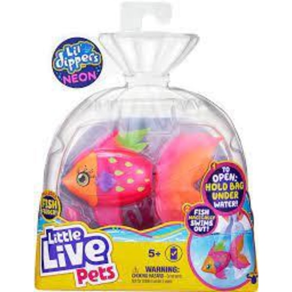 Little Live Pets Dippers Neon Lilla eller Pink