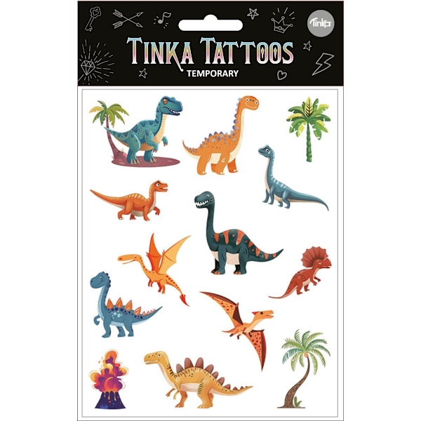 Tatuering Dinosaur - Tinka