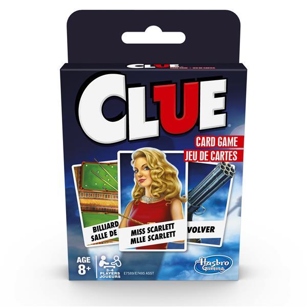 Hasbro klassiske kortspil Cluedo - Kortspil