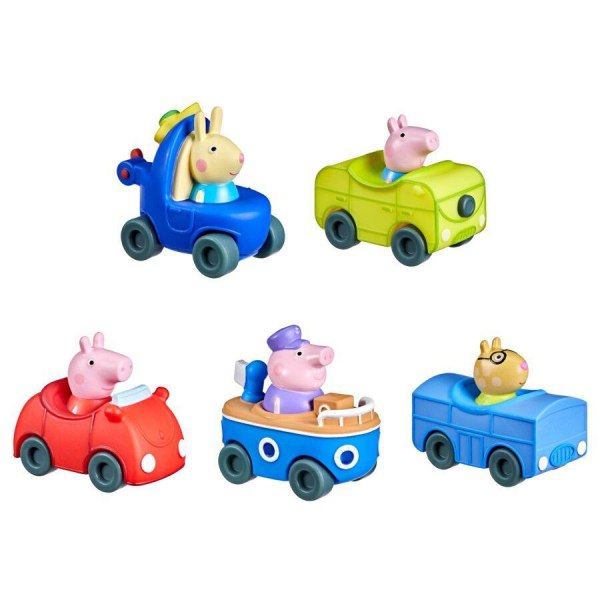 Greta Pig Little Buggy, George med gul bil