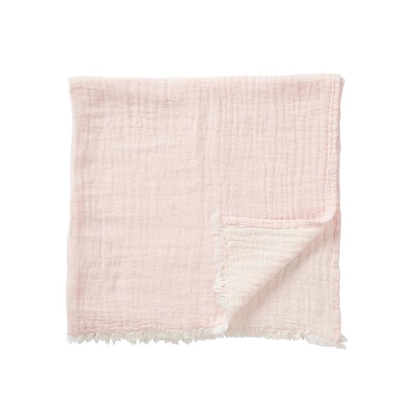 Linned/Bomuld Filt Duo Mini Pink, 70x90 cm - Klippan