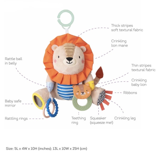 Harry the Lion 12805 Activity Toy - Taf Toys