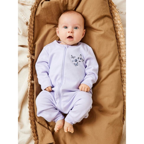 Name it Baby Pyjamas 2-pack Lila, Storlek 56