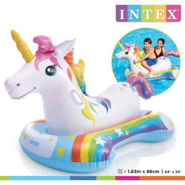 Intex Bademadras Unicorn Ride-On