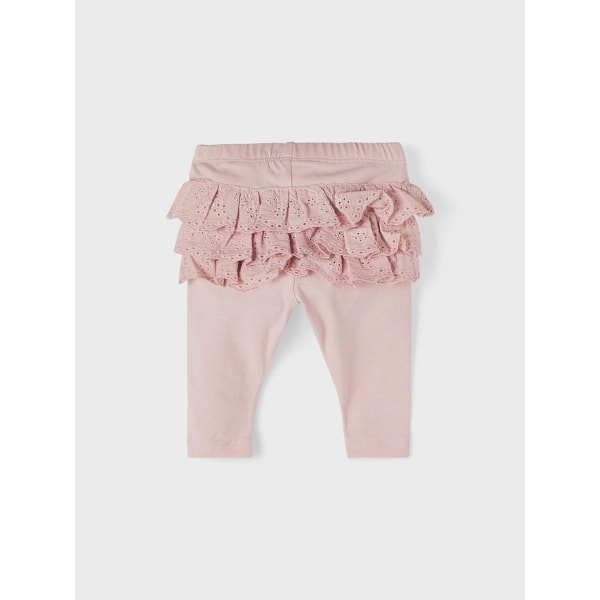 Name it Baby Leggings med Spets, Lila, Storlek 56