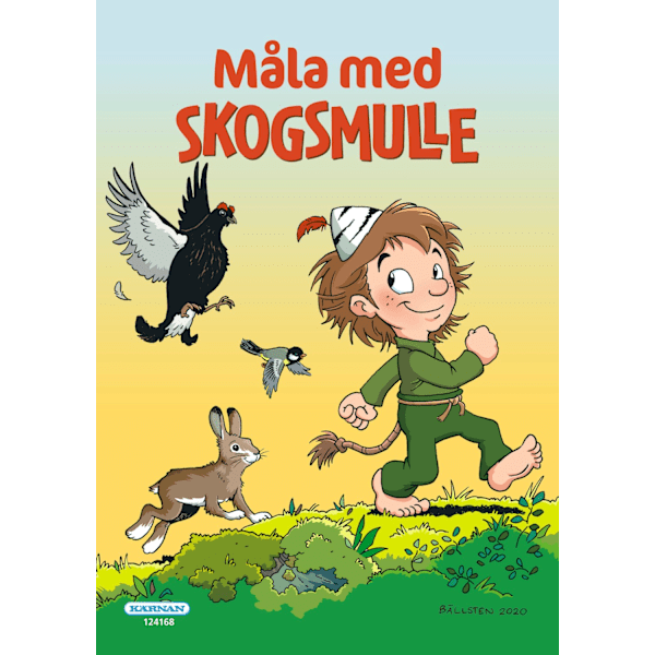 Målarbok Måla Med Skogsmulle - Kärnan