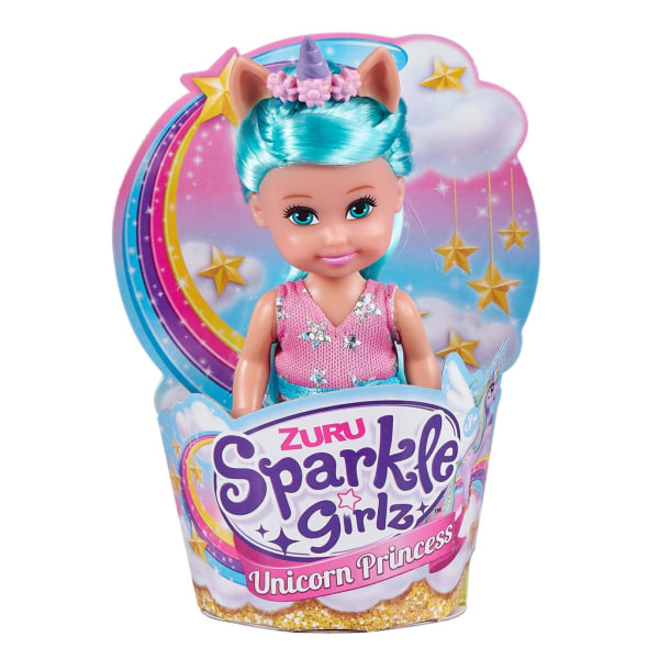 Zuru Sparkle Girlz Cupcake Unicorn Princess Doll
