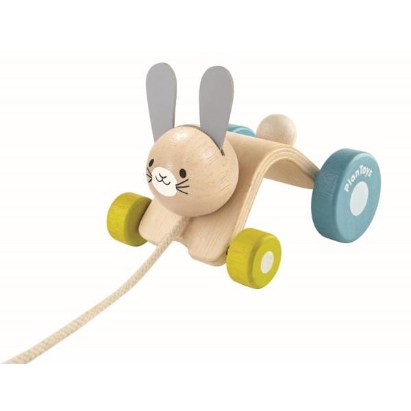 Jumping Rabbit Dragdjur - PlanToys