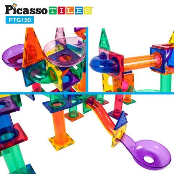 Picasso-Tiles 150-bit kuglebane Nature