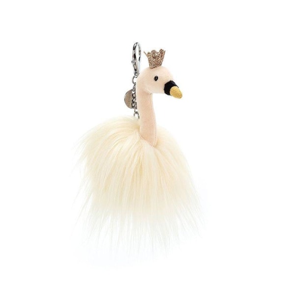 Fancy Swan Bag Charm - Jellycat