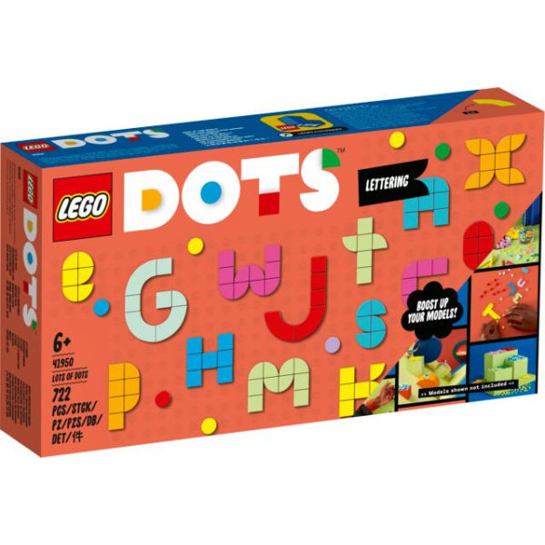 LEGO Dots 41950 Paljon PISKEITÄ - kirjaimia