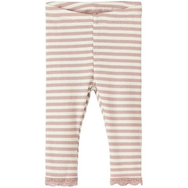 Name it Baby Girl Randig Byxa Rosa, Storlek 68
