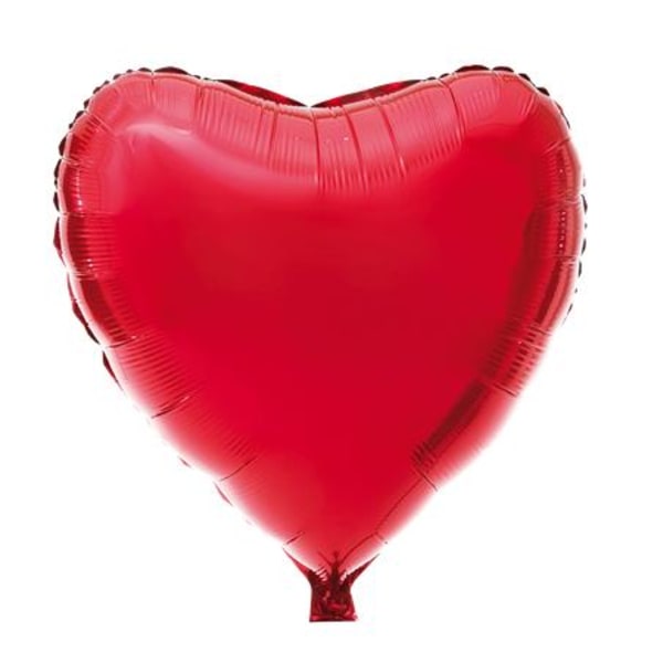 Folieballon Stort Rött Hjärta