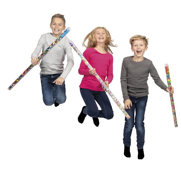 Plus-Plus Mini 1 Meters Rör, Basic Färger