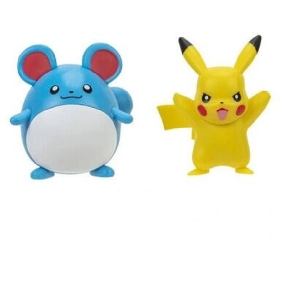 Pokémon Battle Figur Pikachu & Marill