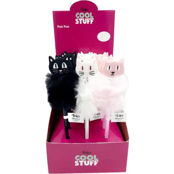 Pen Fluffy with Cat - Tinka Multicolor