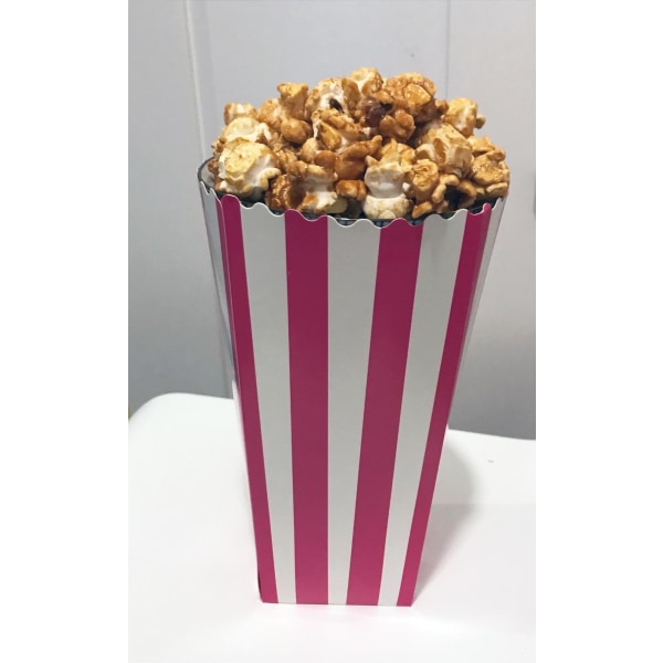 Gaggs Decoline Popcorn Box Stripe Pink 10 kpl