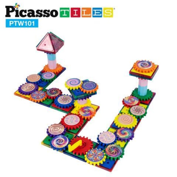 Picasso-Fliser Gears 101 stykker Multicolor