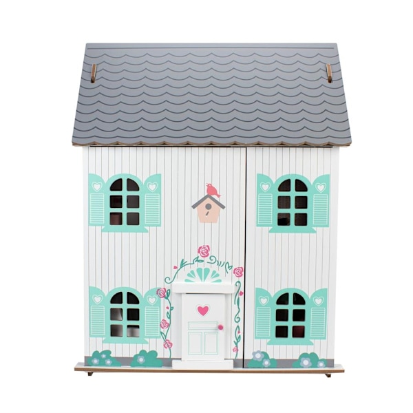 Dockhus med Möbler, Vit - Magni