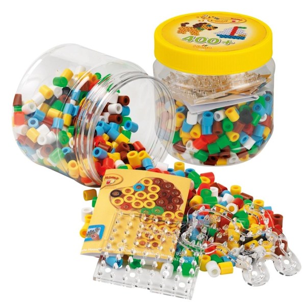 Hama Beads Maxi Krukke 400 stk, Mix Dog